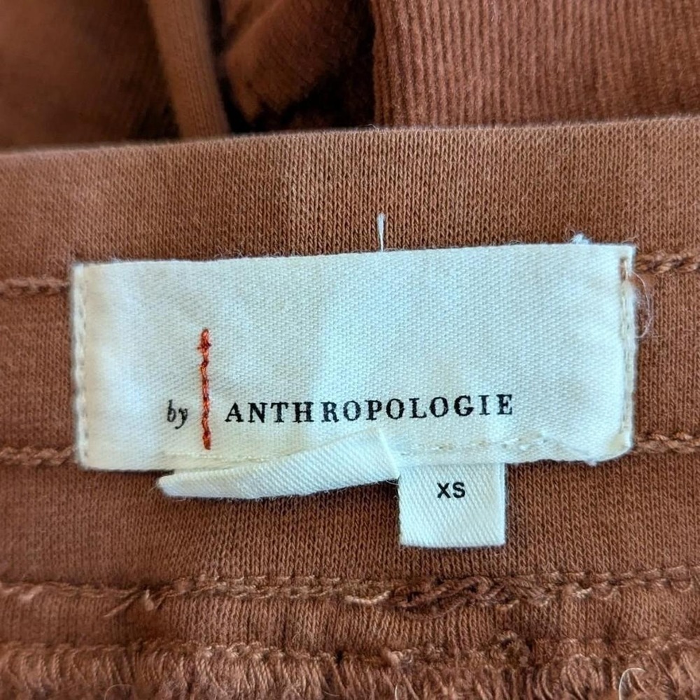 Anthropologie Leigh Corduroy Jogger Pants Burnt Orange Size XS - Picture 7 of 9